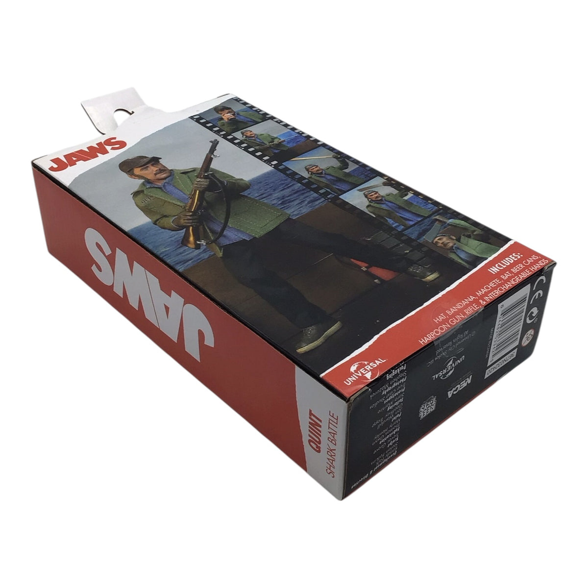 NECA Jaws Quint Shark Battle Action Figure - New in Box