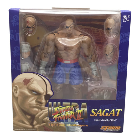 Street Fighter 2 Sagat Action Figure - Storm Collectibles