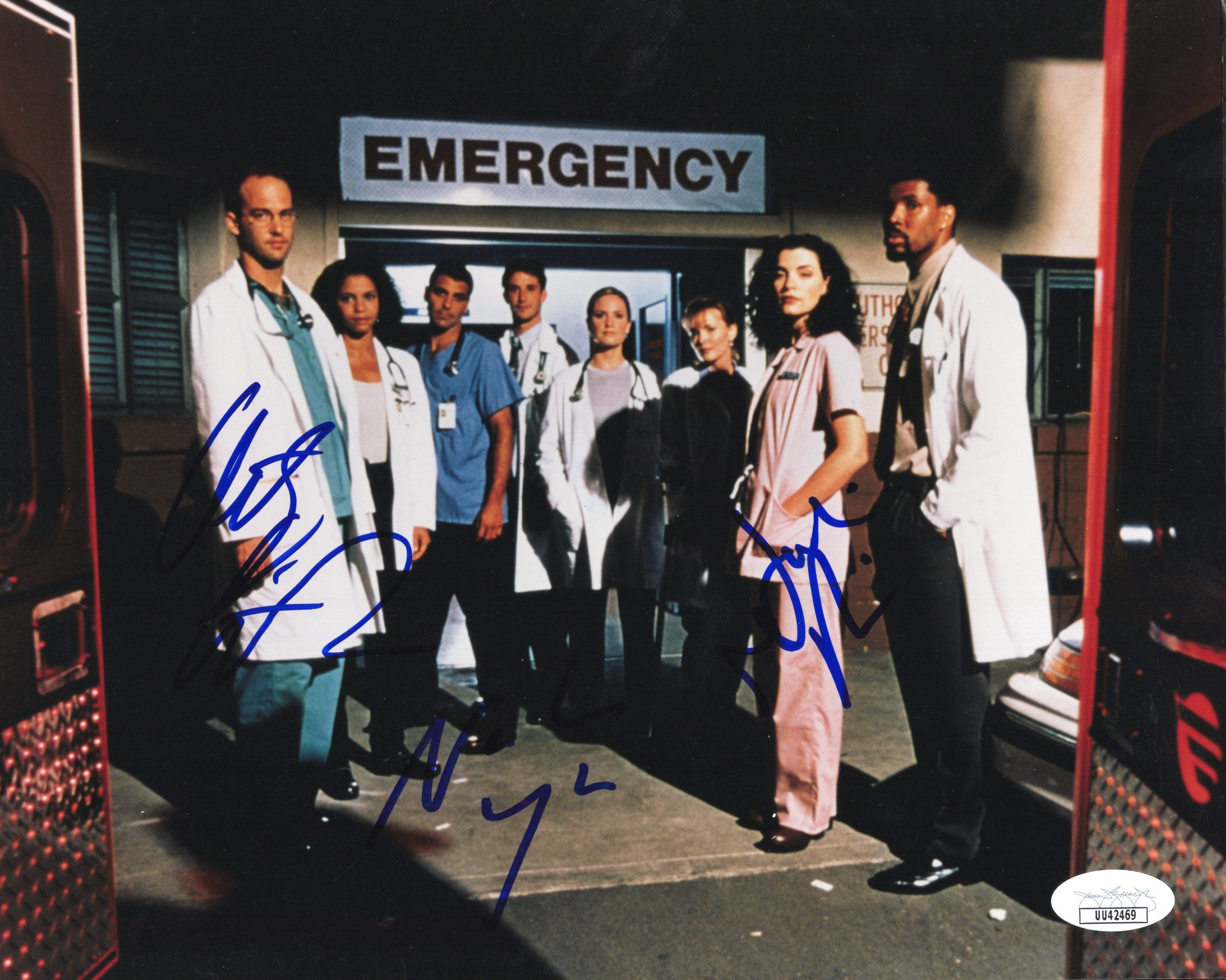ER Signatures by Anthony Edwards, Julianna Margulies, and Noah Wyle Au ...