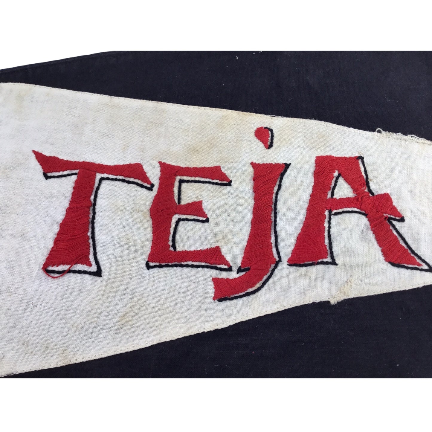 EXCEEDINGLY RARE German WW2 Hitler Youth Pennant Flag for Recruitment in Texas, USA