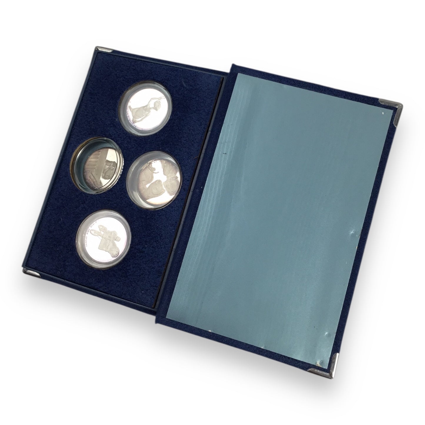 E.T The Extra-Terrestrial Limited Edition Collector Silver Coin Set 1982 with Case