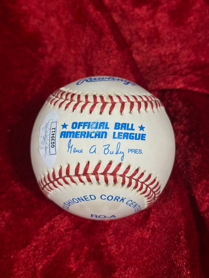 Earl Weaver Certified Authentic JSA Autographed Baseball