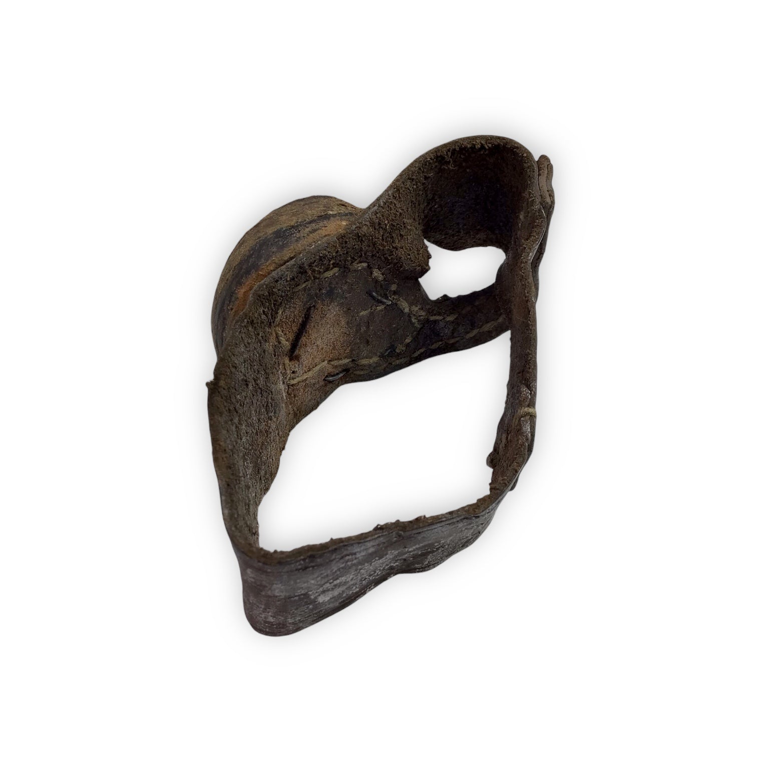 Early 1900s Sailmaker's Tool - Leather and Metal Construction
