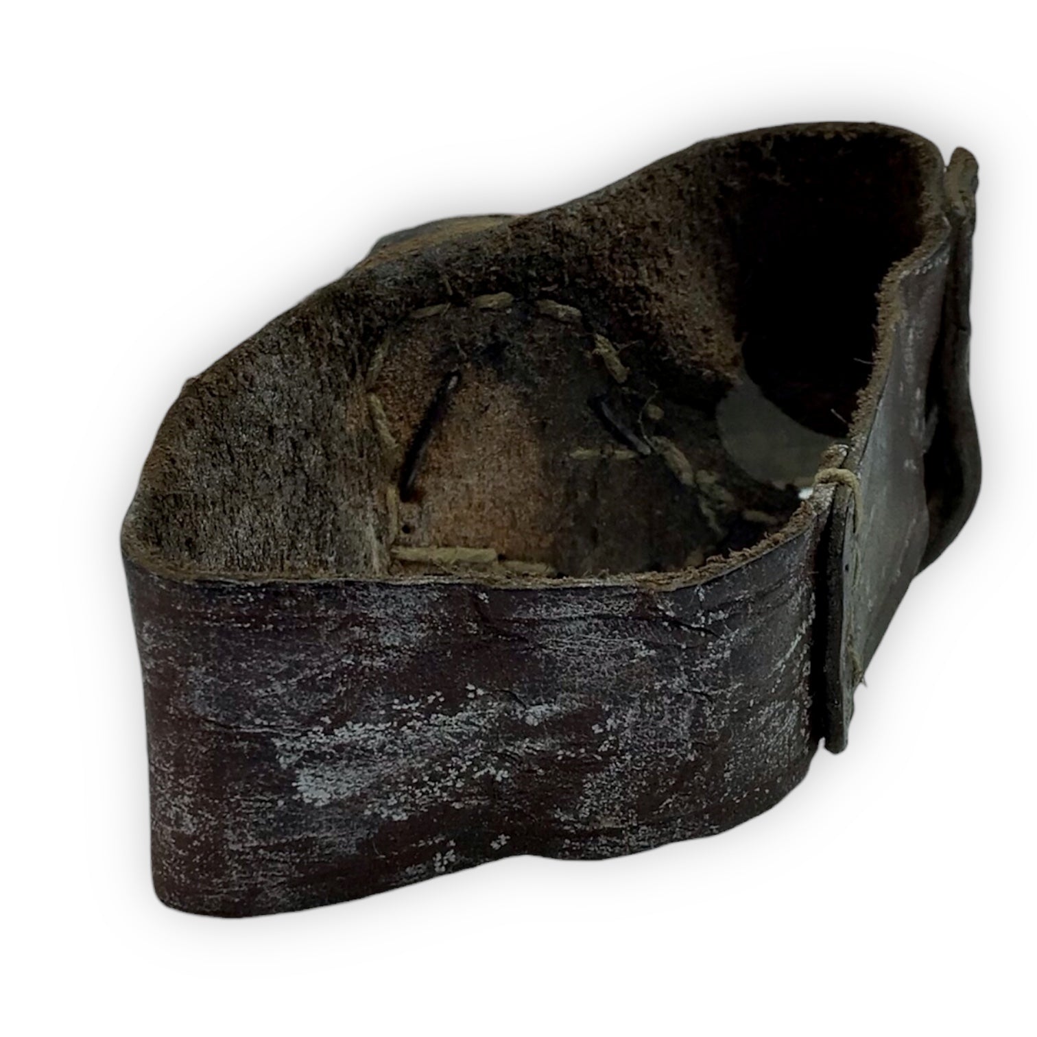 Early 1900s Sailmaker's Tool - Leather and Metal Construction