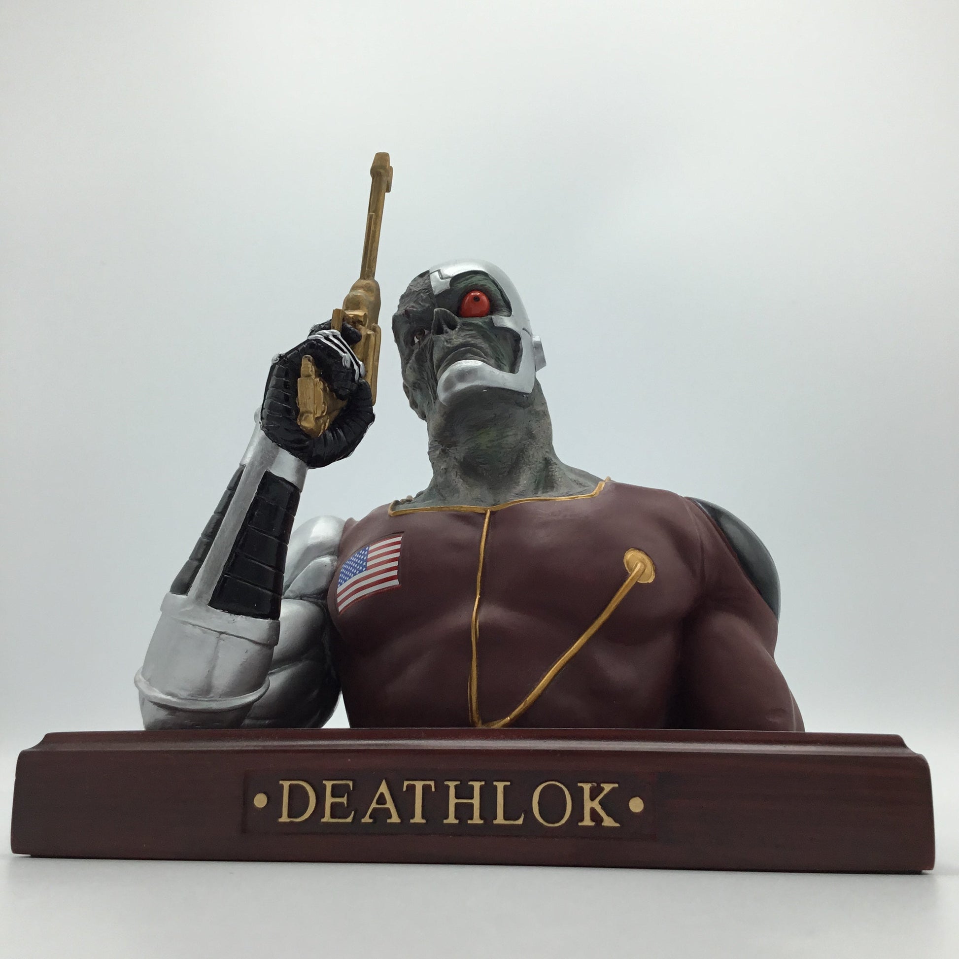 Earth X DEATHLOK Resin Bust by Alex Ross - Dynamic Forces 2002 - 2498/ 3000