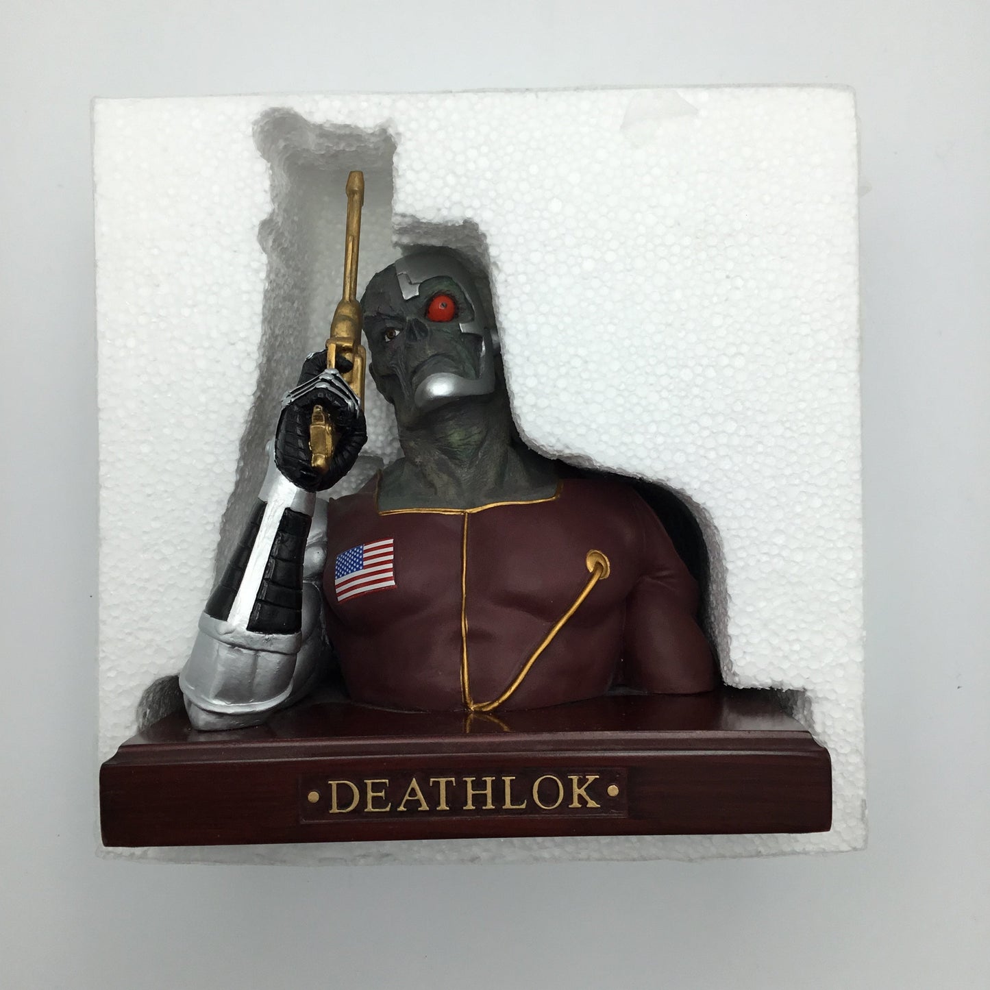 Earth X DEATHLOK Resin Bust by Alex Ross - Dynamic Forces 2002 - 2498/ 3000