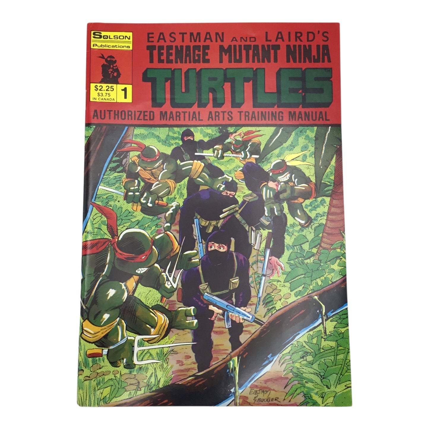 Eastman & Laird’s Teenage Mutant Ninja Turtles – Authorized Martial Arts Training Manual #1