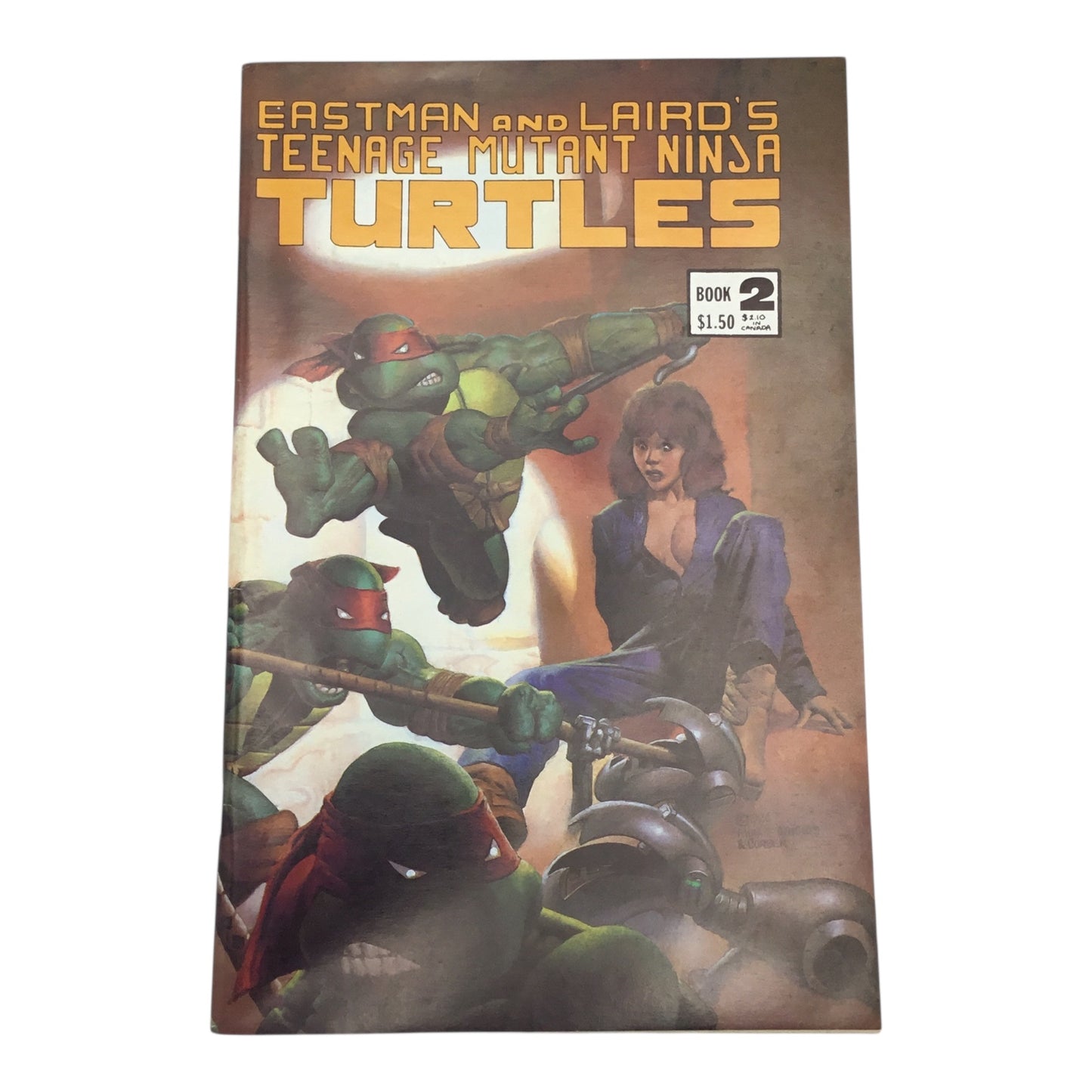 Eastman & Laird’s Teenage Mutant Ninja Turtles – Book 2 (1985, Mirage Studios & Corben)