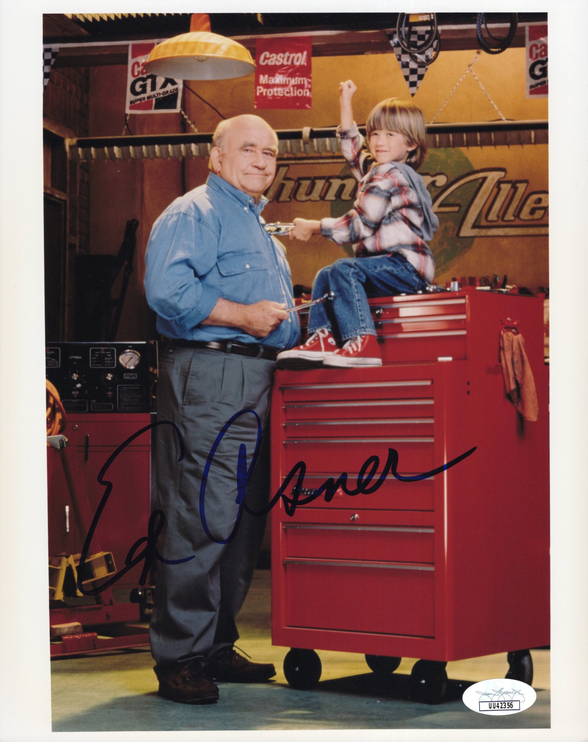 Ed Asner Signed 8x10 Photo from Home Improvement, JSA & PSA Certified