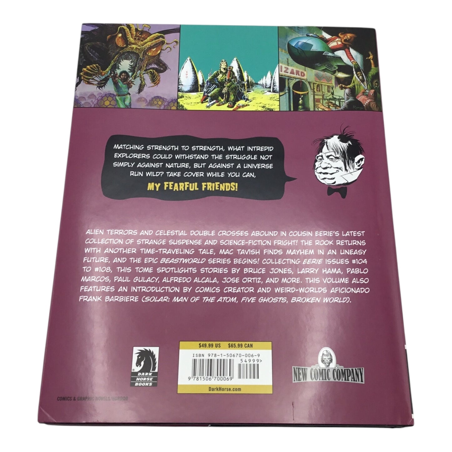 Eerie Archives Volume 22 Hardcover - Collecting Eerie #104-#108