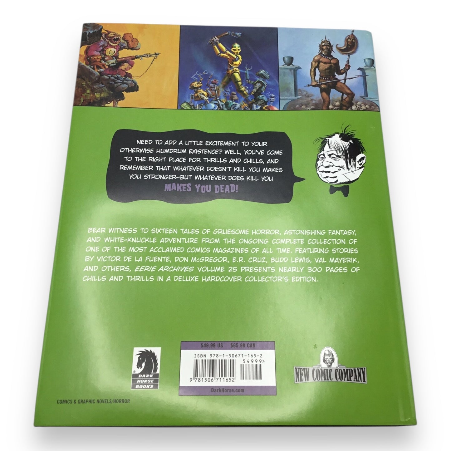 Eerie Archives Volume 25 Hardcover - Collecting Eerie #120-#125