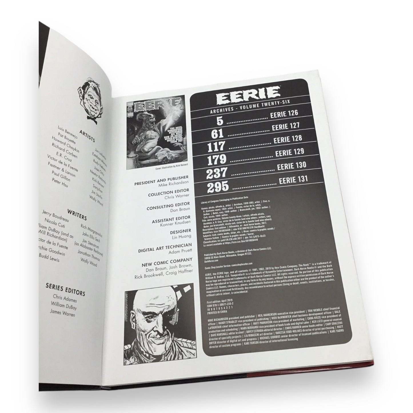 Eerie Archives Volume 26 Hardcover - Collecting Eerie #126-#131