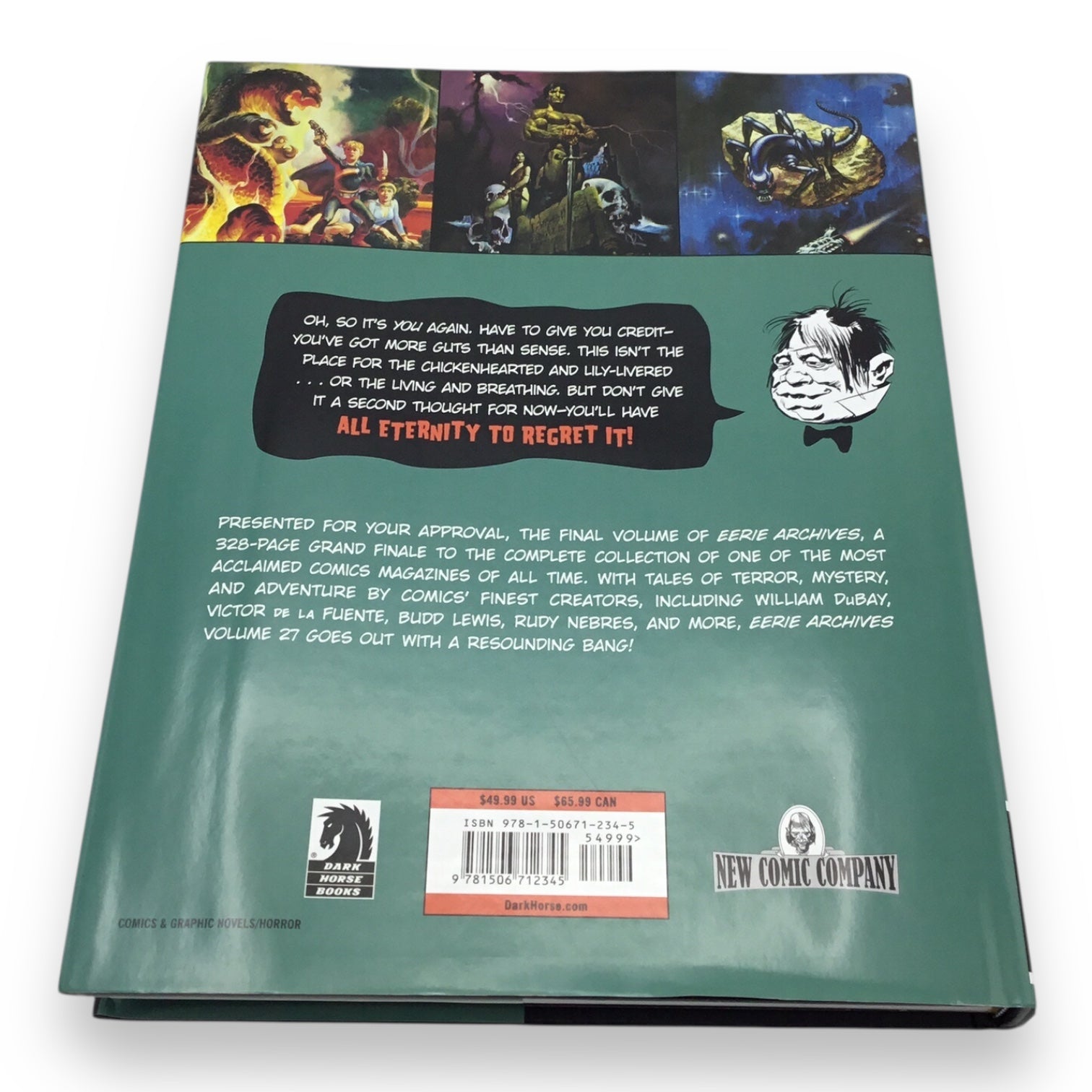 Eerie Archives Volume 27 Hardcover - Collecting Eerie #132-#139