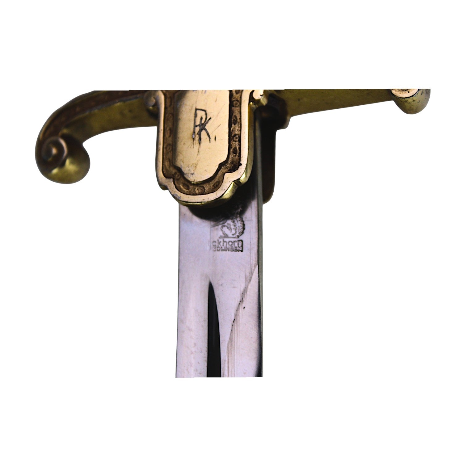 Eickhorn German WW2 Heer Panther Head Officer Sword with “PK” Langet Initials