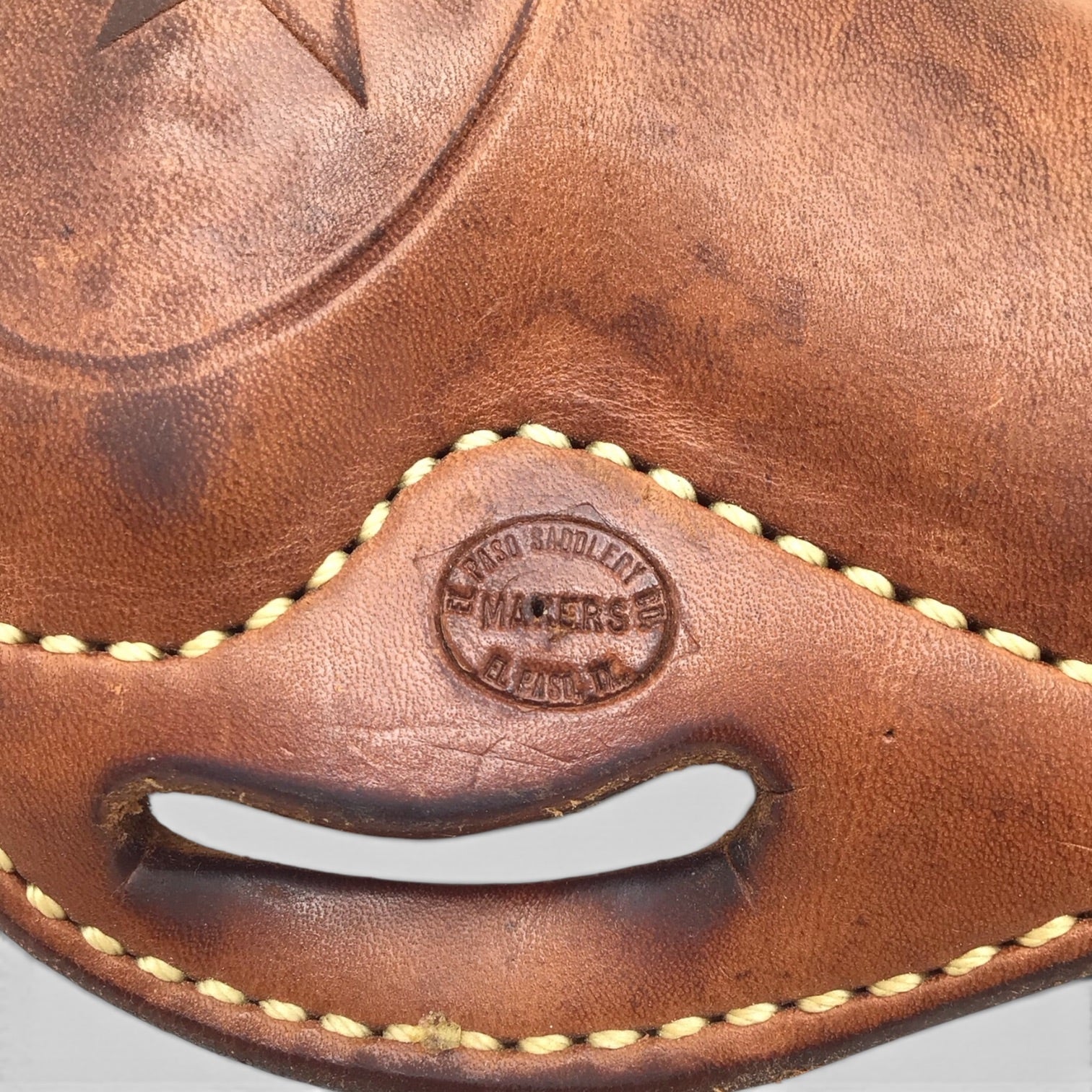 El Paso Saddlery K4 Leather Holster w/ Star Design