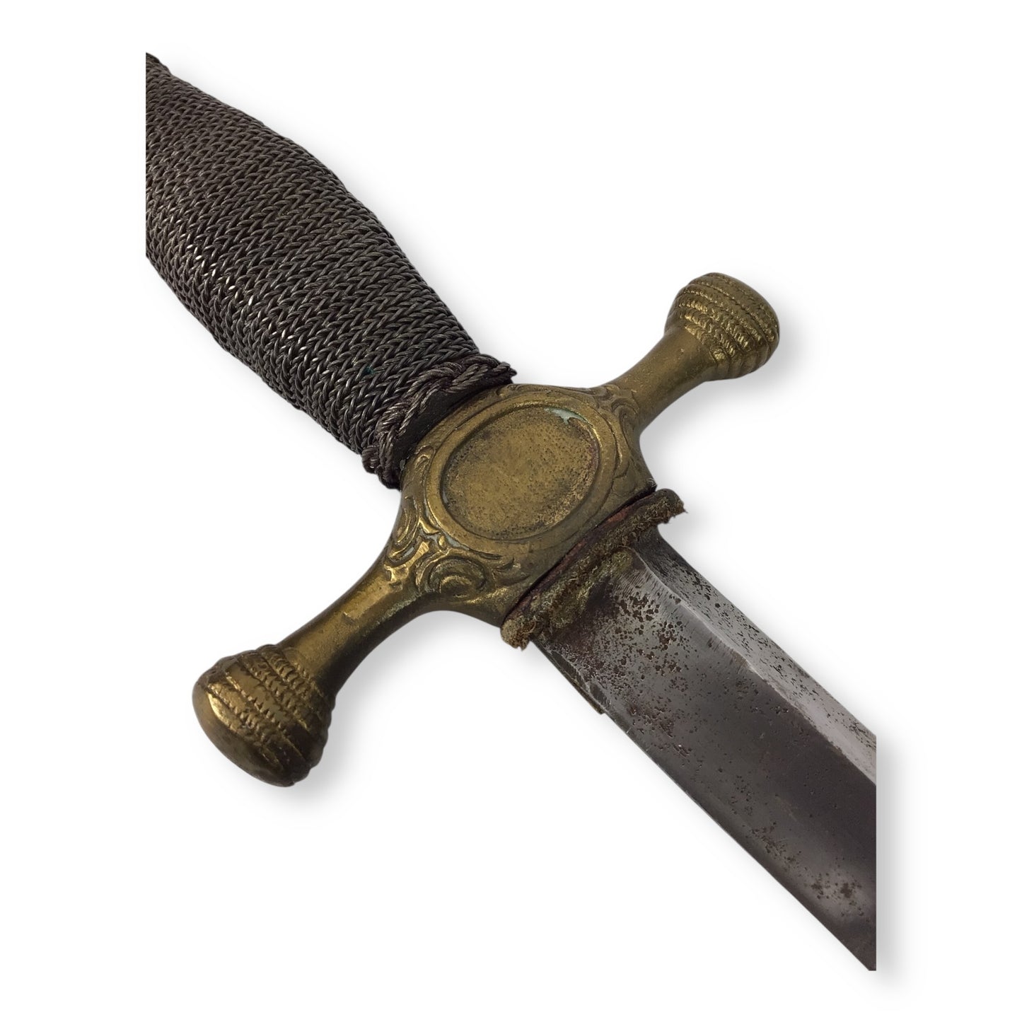 Elegant French or Spanish Naval Officer's Dirk Dagger 18th to 19th Century