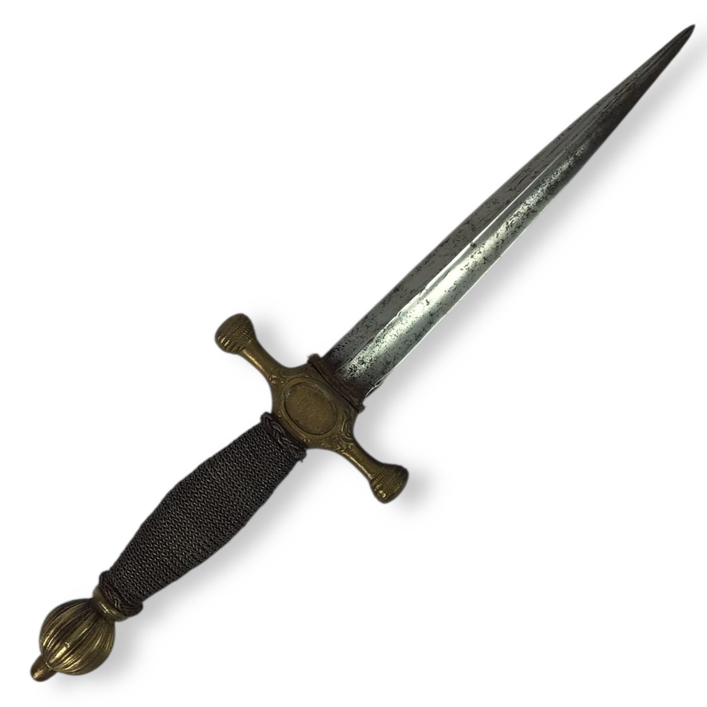 Elegant French or Spanish Naval Officer's Dirk Dagger 18th to 19th Century