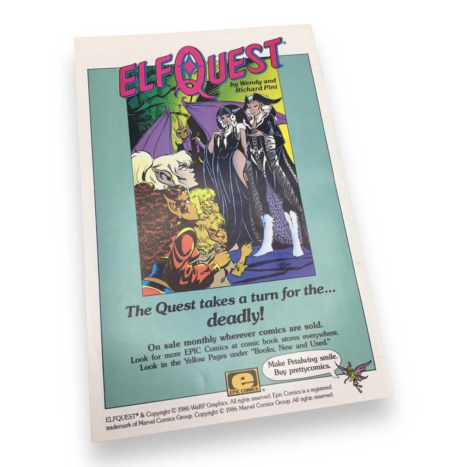 Elektra #1–8 Complete Set (1986, Marvel Comics) Signed by Mark A. Nelson