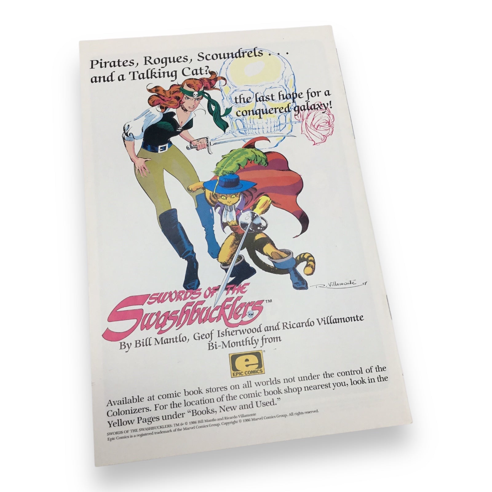 Elektra #1–8 Complete Set (1986, Marvel Comics) Signed by Mark A. Nelson