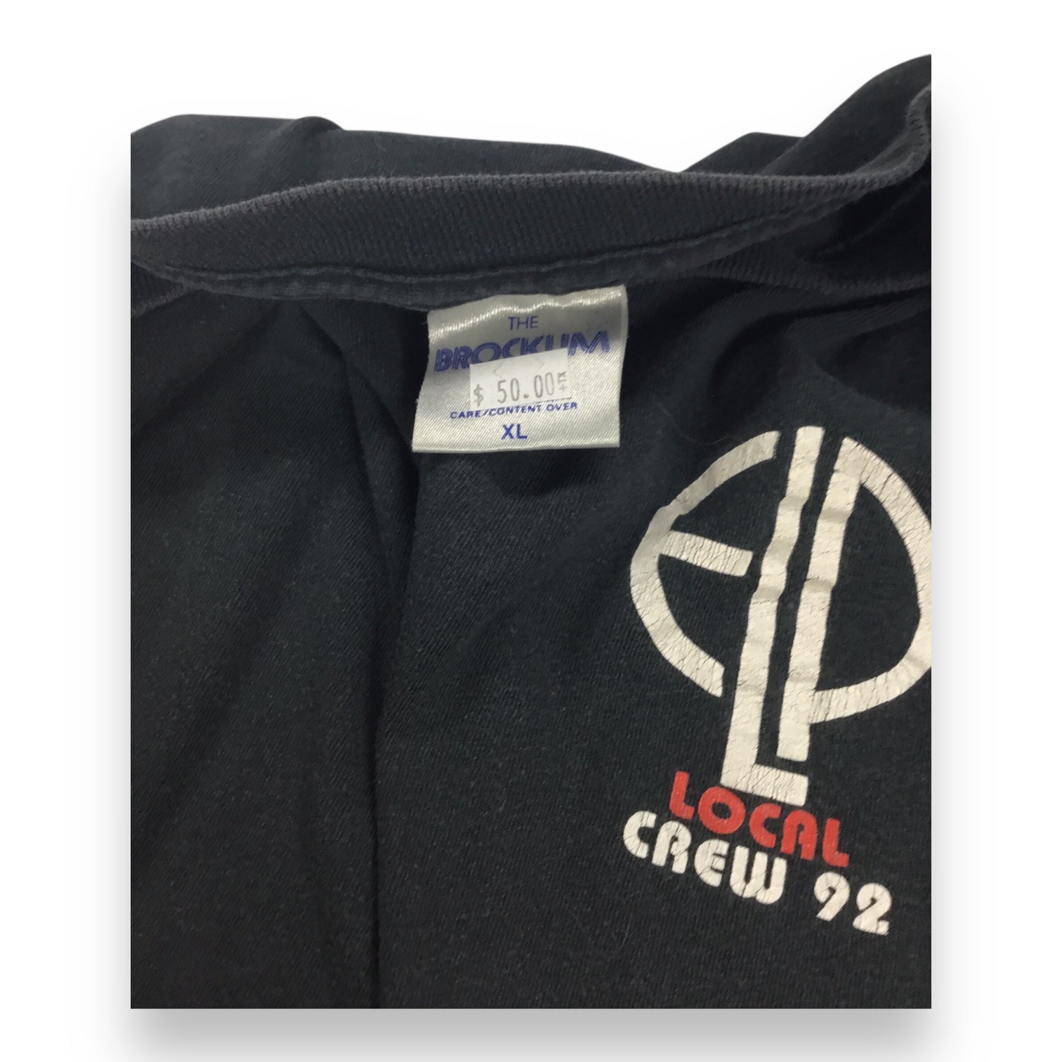 Emerson, Lake & Palmer Local Crew 92 Concert Crew T-Shirt