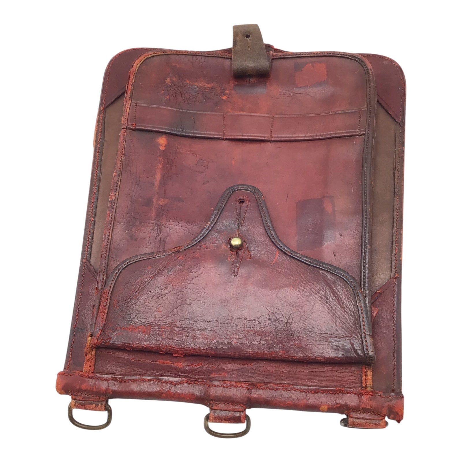 English Victorian-era 19th Century British Sabretache w/ Gold Bullion Cord