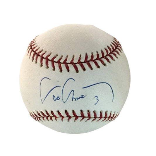 Eric Chavez Autographed Baseball