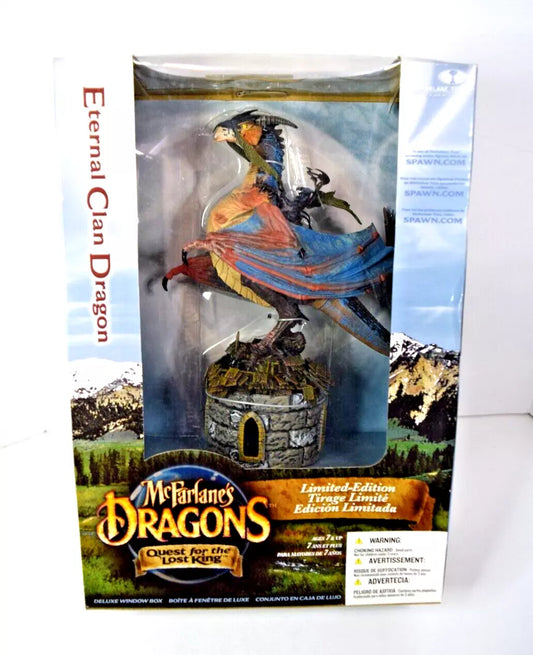 Eternal Clan Dragon set Dragons Series 2 Lost King 2005 New McFarlane Toys
