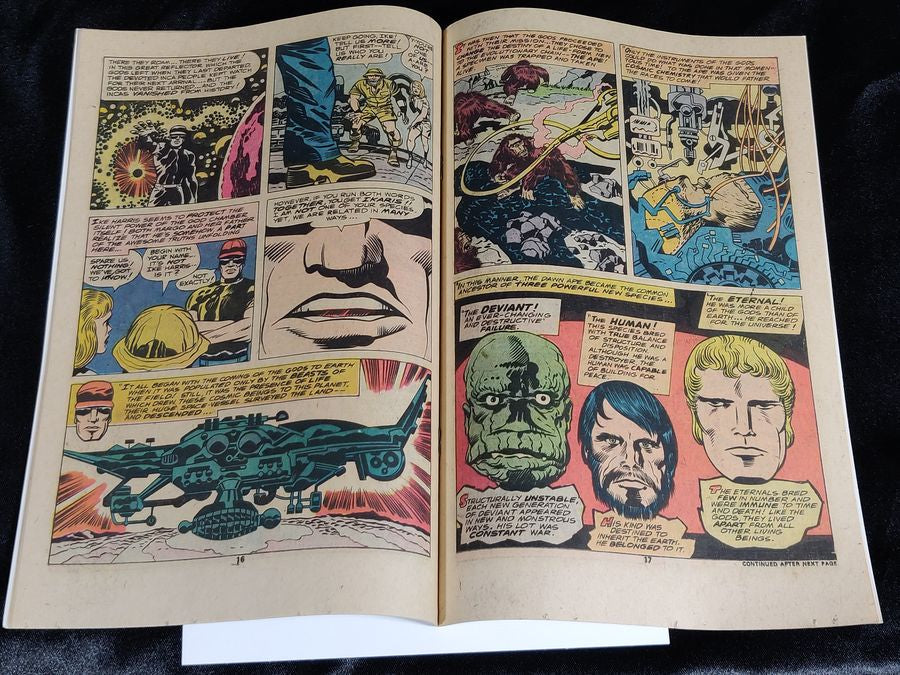 Eternals #1 - Marvel 1976 - by Jack 'The King' Kirby - FN+