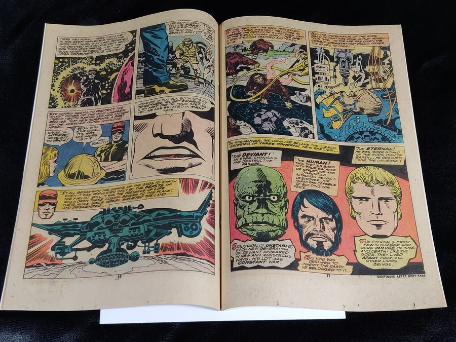 Eternals #1 - Marvel 1976 - by Jack 'The King' Kirby - FN+