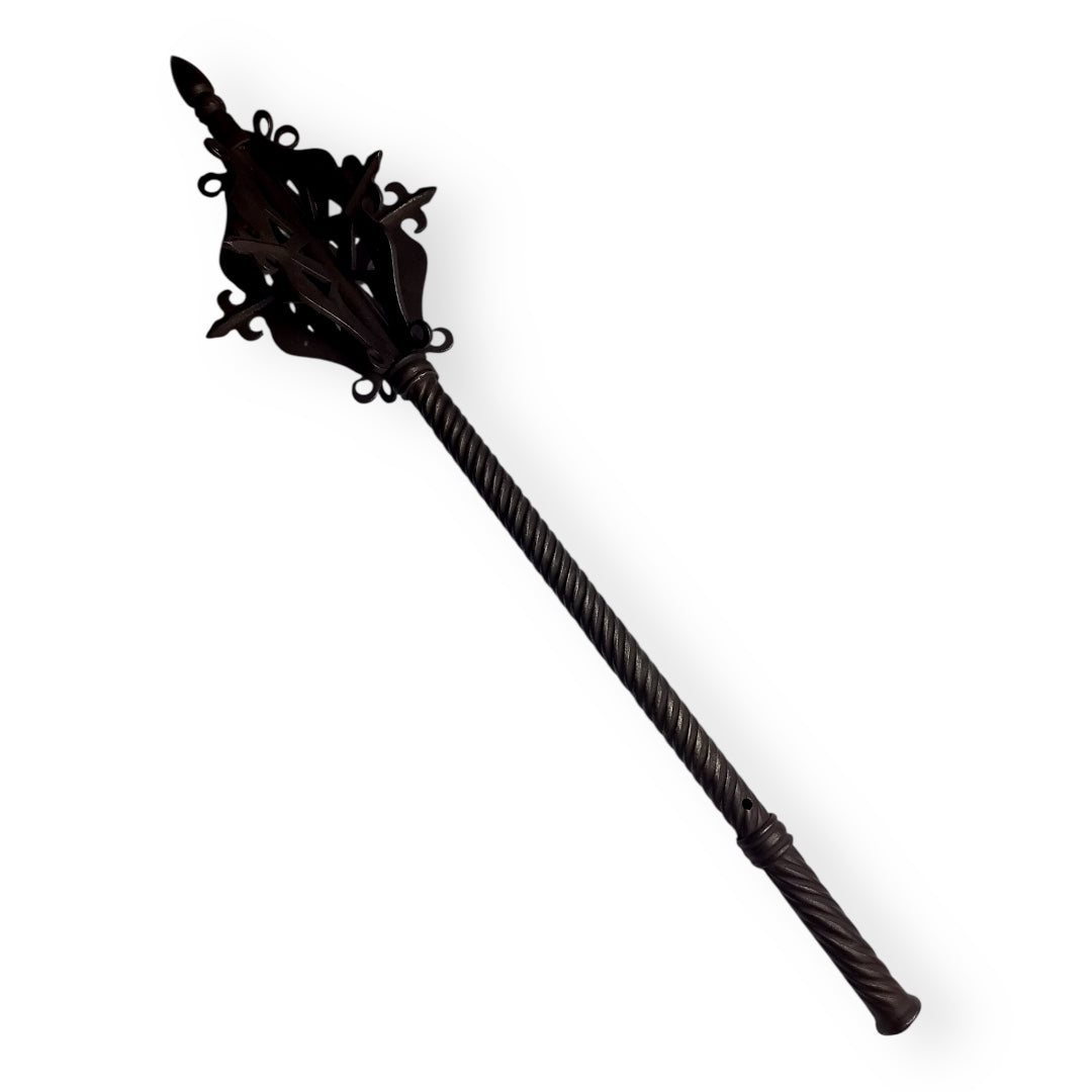 European Knight's Flanged Battle Mace w/ Spiral Grip 16th-17th Century