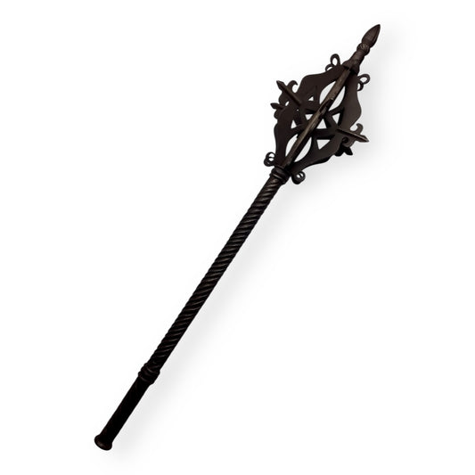 European Knight's Flanged Battle Mace w/ Spiral Grip 16th-17th Century