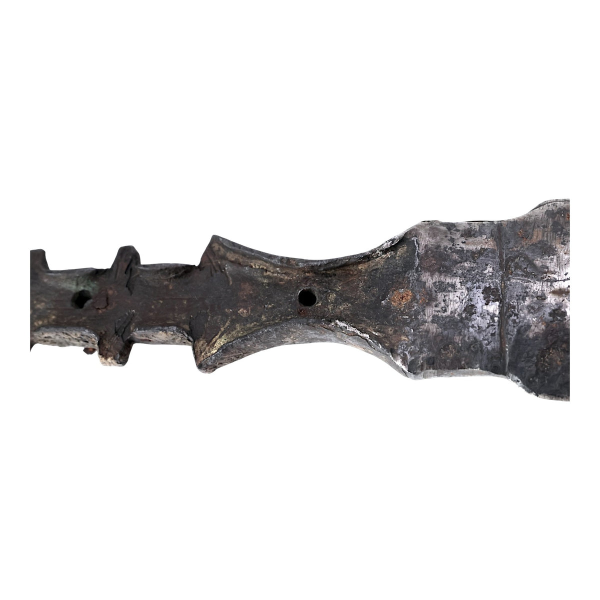 Excavated Ancient Scythian Iron Alloy Akinakes Short Sword Dagger, 5th Century B.C.