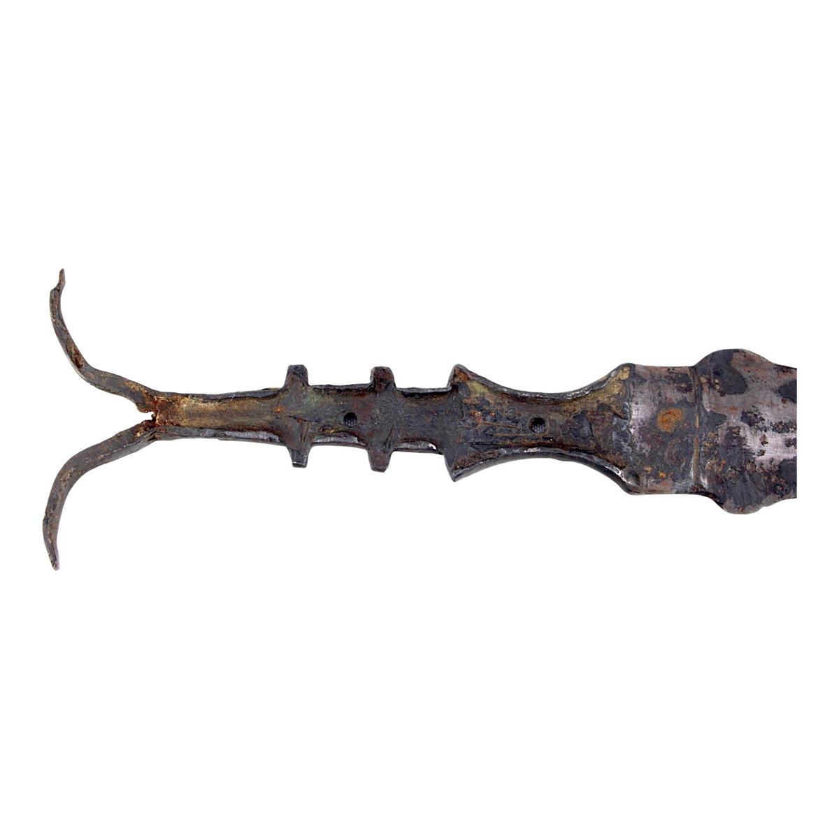 Excavated Ancient Scythian Iron Alloy Akinakes Short Sword Dagger, 5th Century B.C.