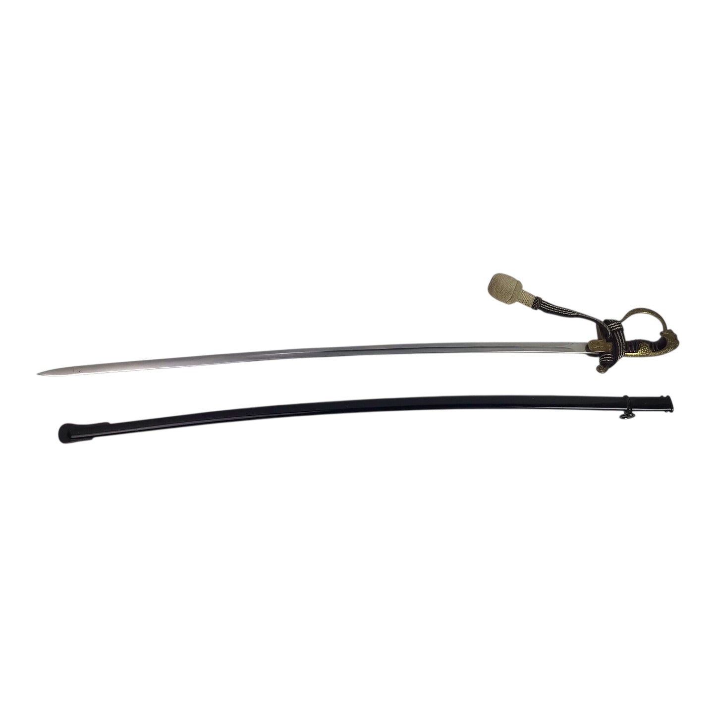 Exceptional German WW2 Heer Officer’s Sword by Ernst Pack & Söhne | Rare Maker & “Siegfried” Logo | Rare Portapee