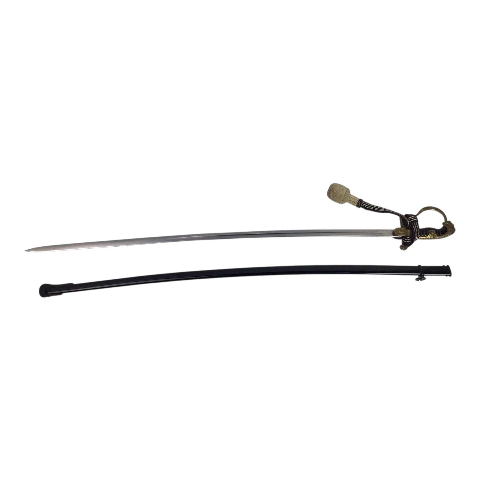Exceptional German WW2 Heer Officer’s Sword by Ernst Pack & Söhne | Rare Maker & “Siegfried” Logo | Rare Portapee