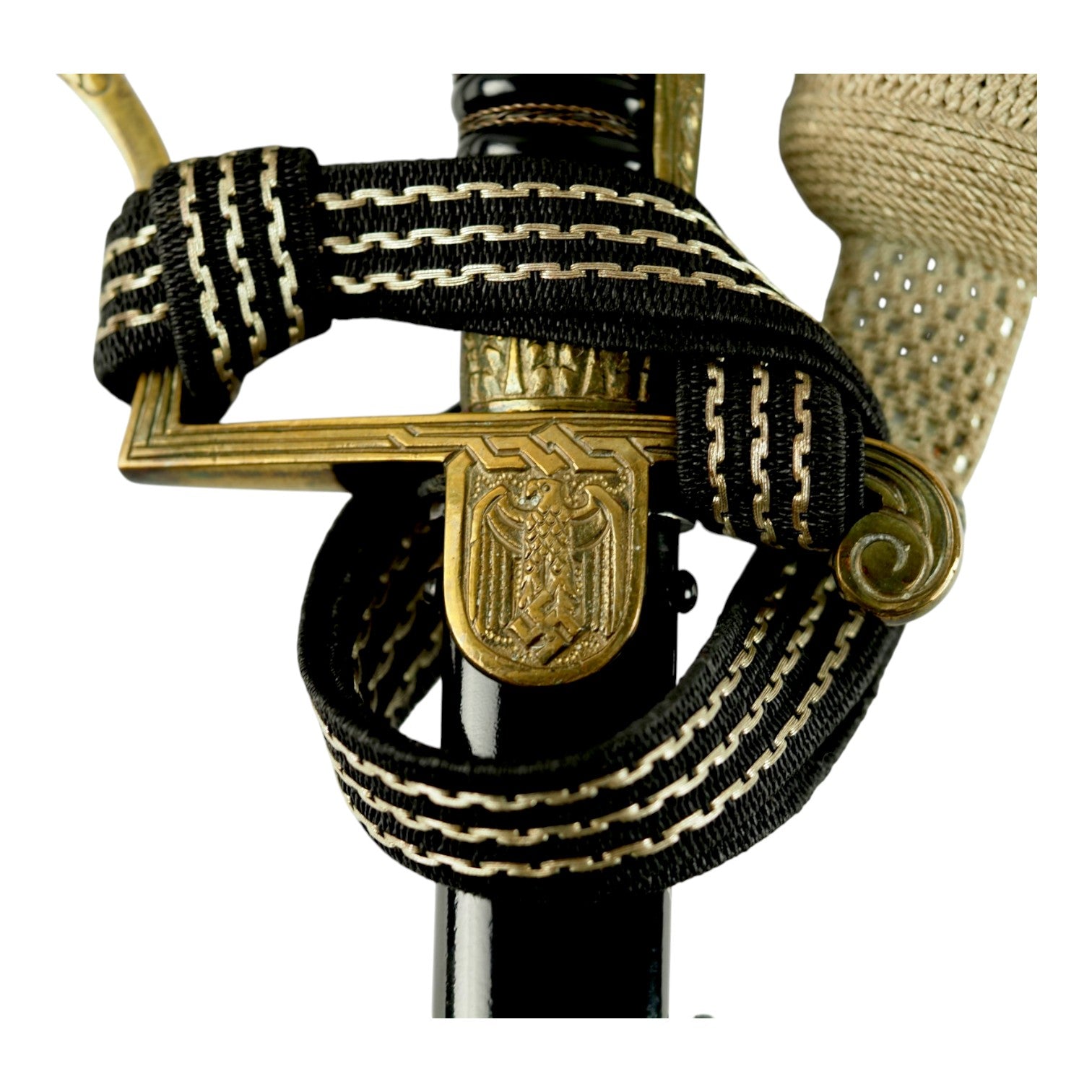 Exceptional German WW2 Heer Officer’s Sword by Ernst Pack & Söhne | Rare Maker & “Siegfried” Logo | Rare Portapee