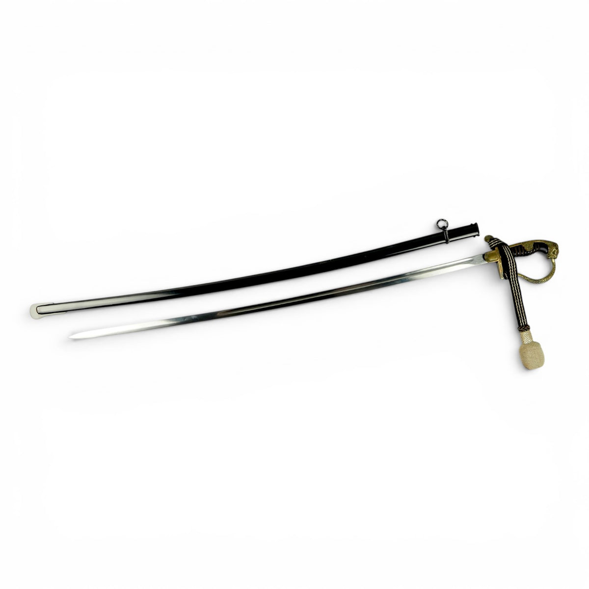 Exceptional German WW2 Heer Officer’s Sword by Ernst Pack & Söhne | Rare Maker & “Siegfried” Logo | Rare Portapee
