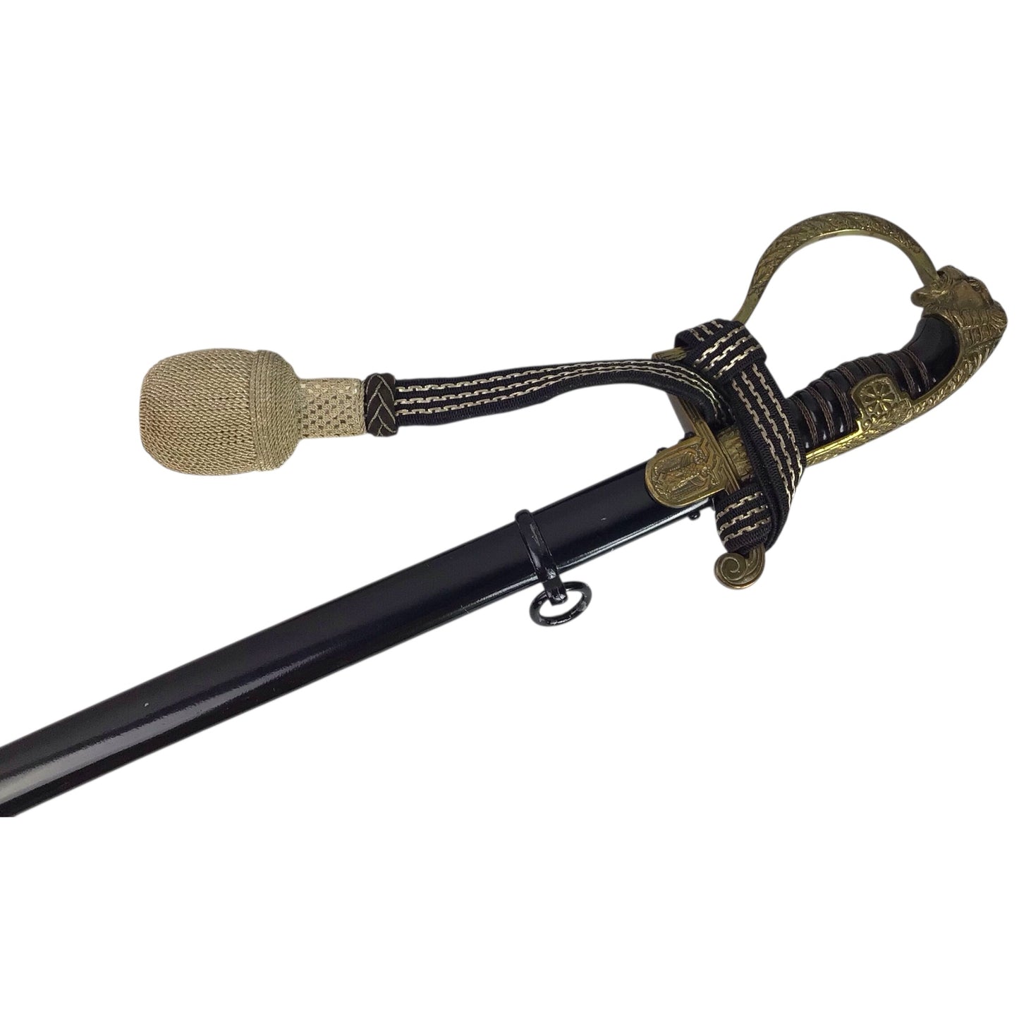 Exceptional German WW2 Heer Officer’s Sword by Ernst Pack & Söhne | Rare Maker & “Siegfried” Logo | Rare Portapee