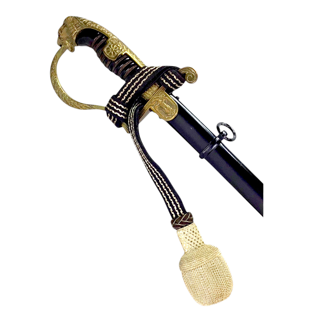 Exceptional German WW2 Heer Officer’s Sword by Ernst Pack & Söhne | Rare Maker & “Siegfried” Logo | Rare Portapee