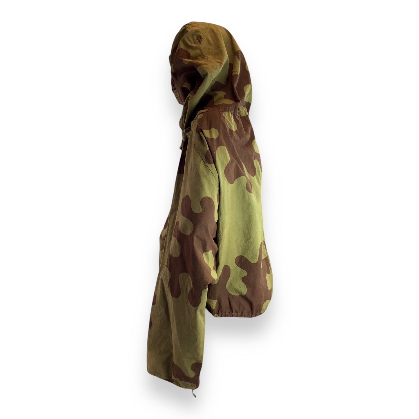 Extremely Rare WW2 Soviet Sniper Smock with Face Veil | Amoeba Camouflage | Museum Provenance