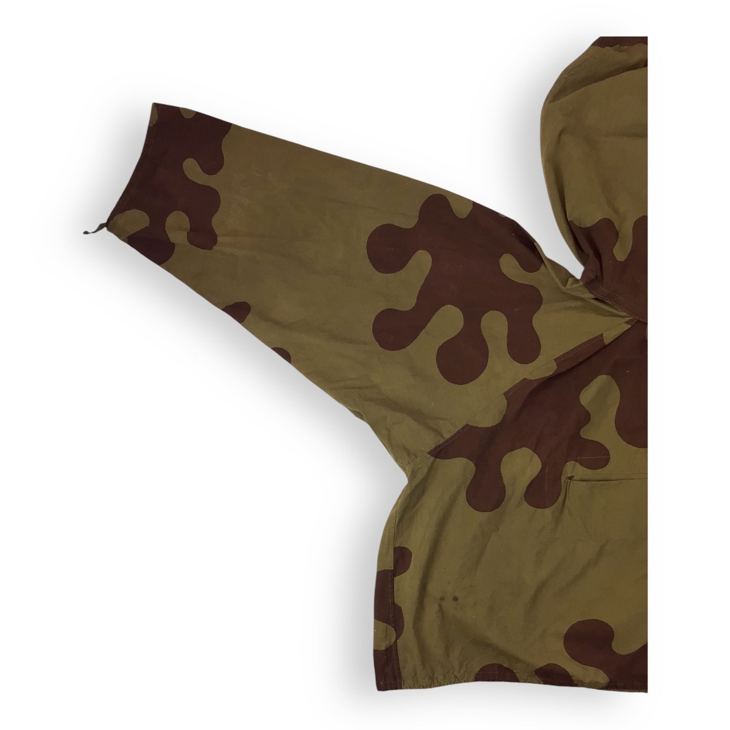 Extremely Rare WW2 Soviet Sniper Smock with Face Veil | Amoeba Camouflage | Museum Provenance