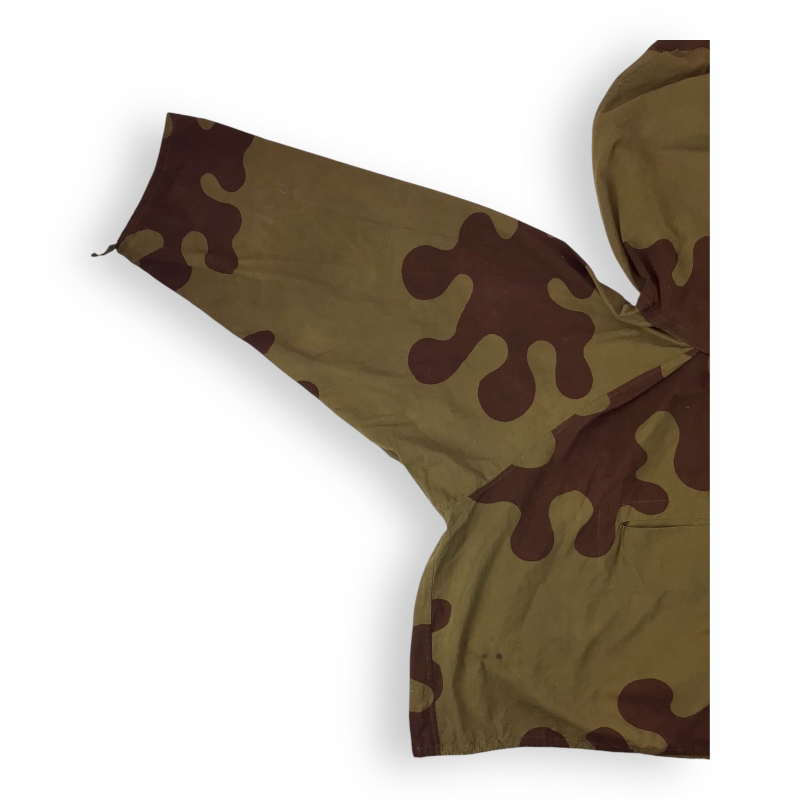 Extremely Rare WW2 Soviet Sniper Smock with Face Veil | Amoeba Camouflage | Museum Provenance