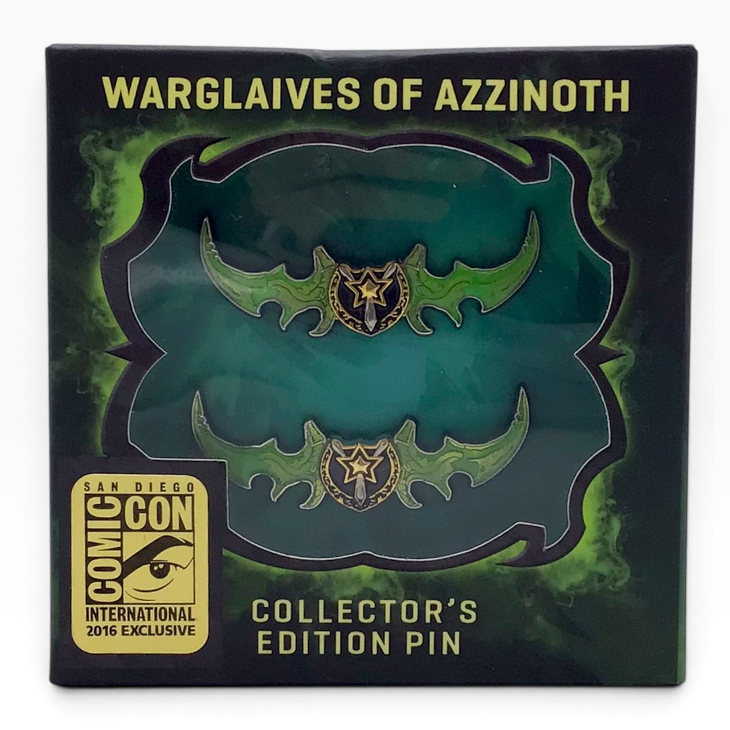 World of Warcraft Legion Warglaives of Azzinoth Collector's Edition Pin – San Diego Comic-Con 2016 Exclusive – Limited edition