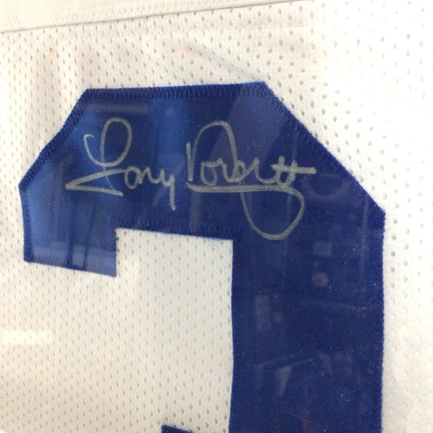 Framed Tony Dorsett Signed Dallas Cowboys Jersey - Beckett Certified