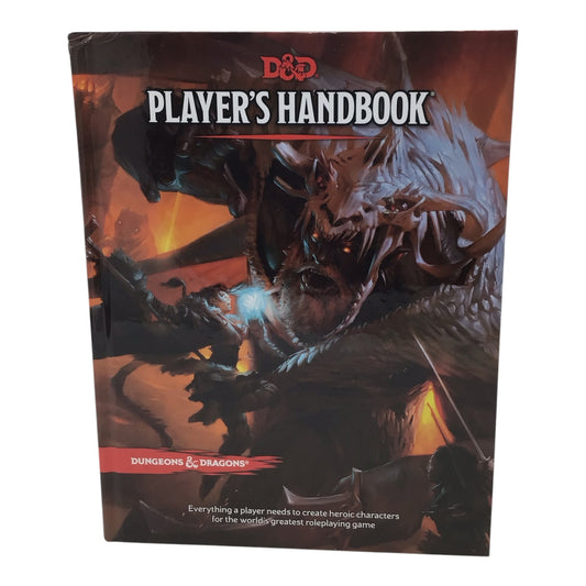 Dungeons & Dragons Player's Handbook Hardcover - Tenth Printing 2018