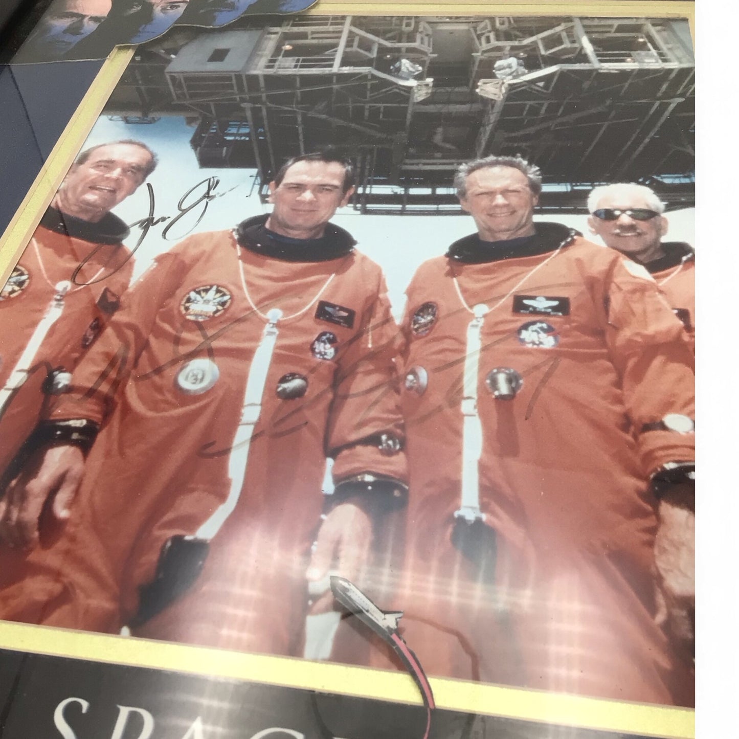 Framed Space Cowboys Photo - Signed by Cast