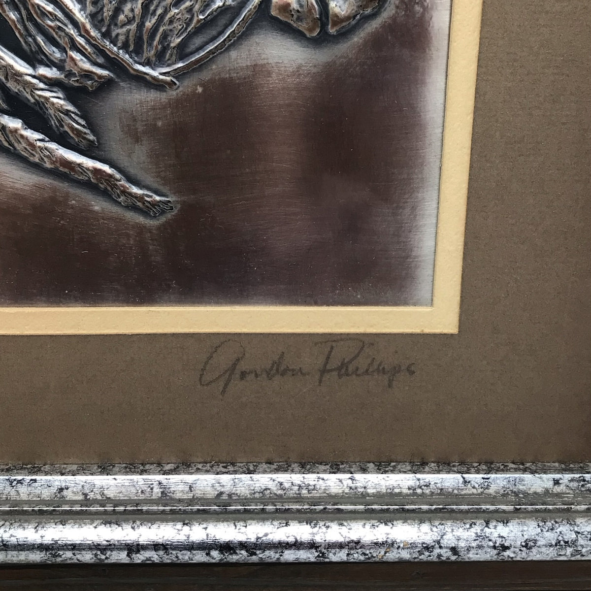 The Chieftain by Gordon Phillips - Silver Wall Sculptures "The Westerners" Collection