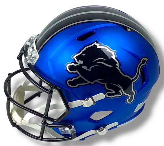 Detroit Lions Speed Replica Football Helmet *New Style*