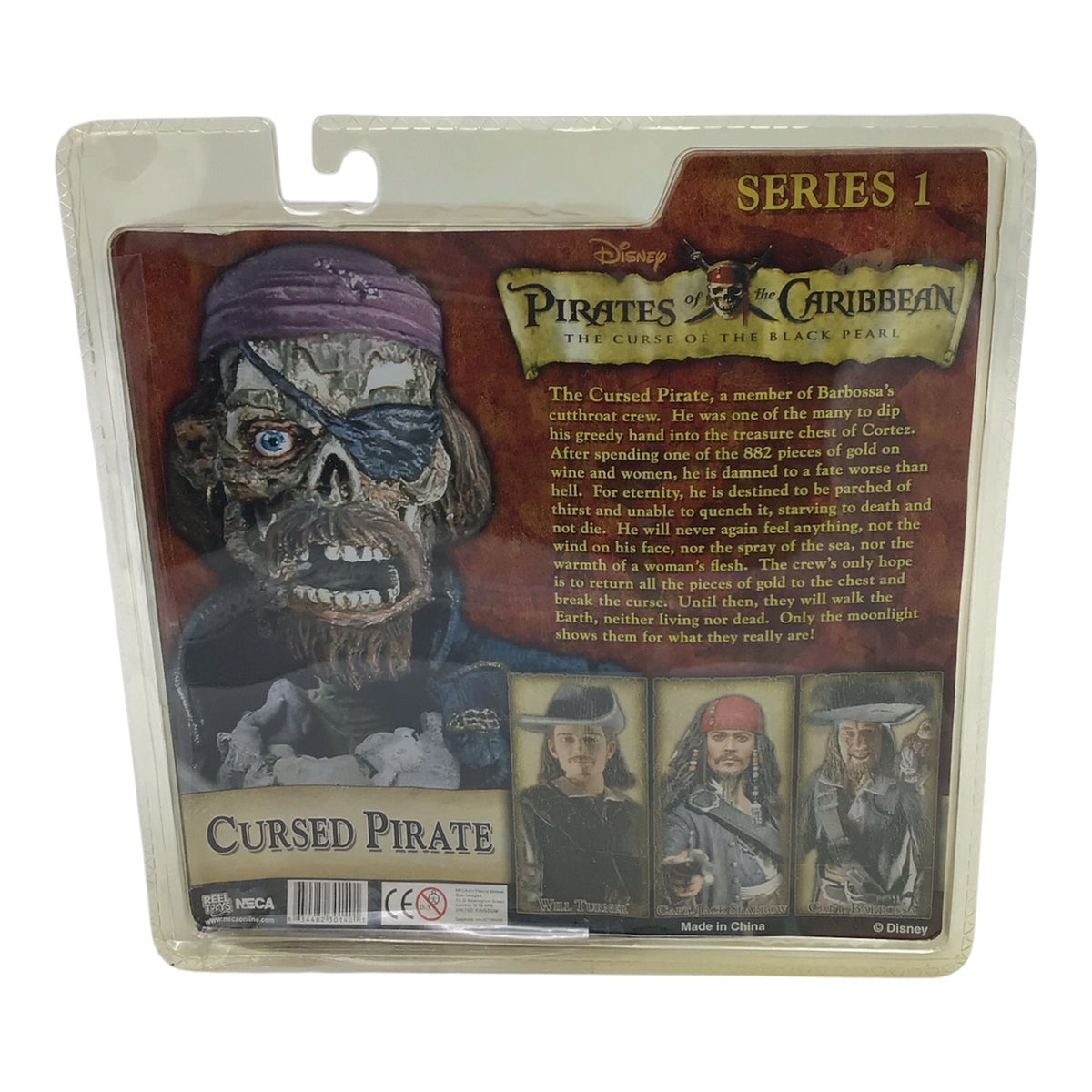 Pirates of the Caribbean Cursed Pirate Series 1 Figure - NECA