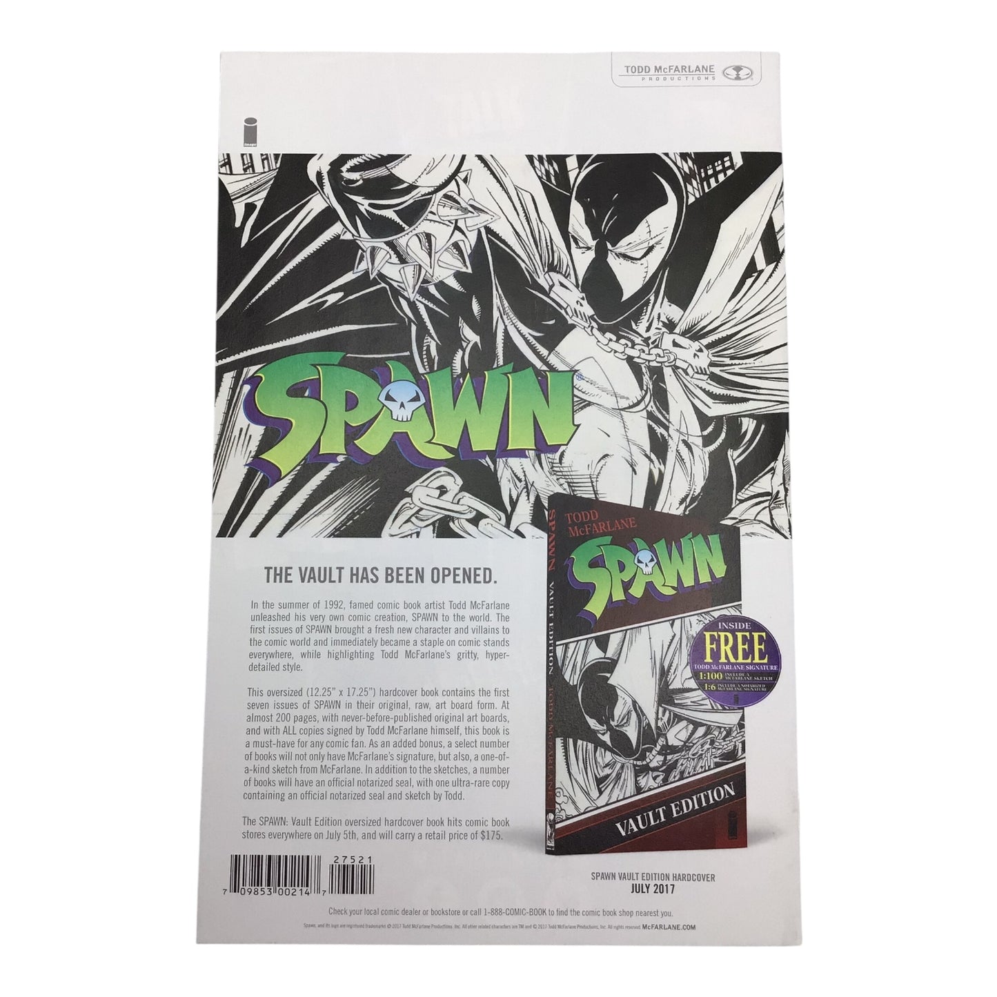 Spawn #275 Image Comics Comic – Near Mint